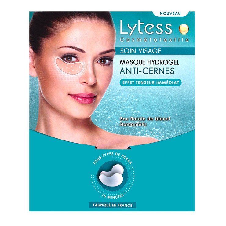Masque hydrogel anti-cernes