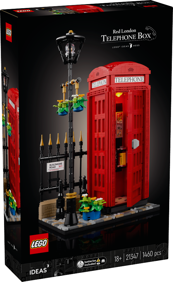 LEGO Ideas - Rød London-telefonboks (21347)