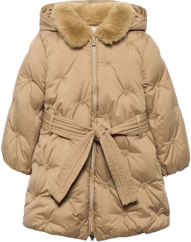 Abel & Lula meisjes winterjas - Camel