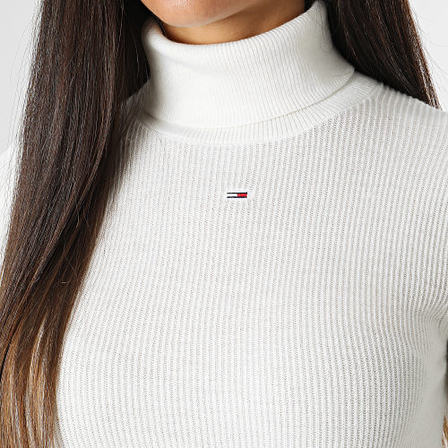 Pull Col Roulé Femme Essential Turtleneck 6537 Beige Clair