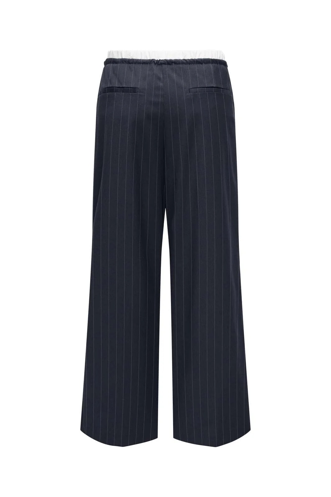 Only Onltille Stripe Boxer Str Pant Tlr 4653984 salute white pinstripe