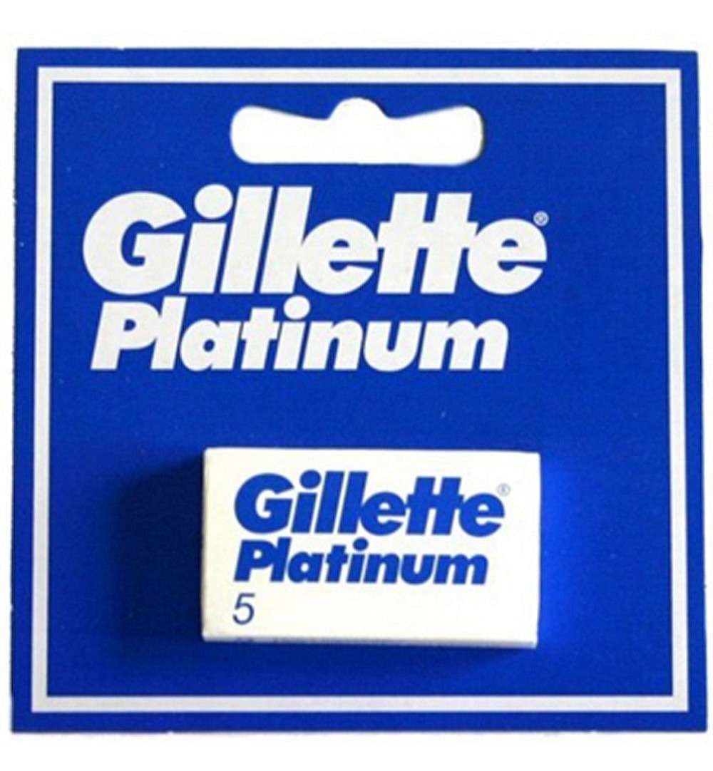 Gillette Platinum scheermesjes (5 stuks)