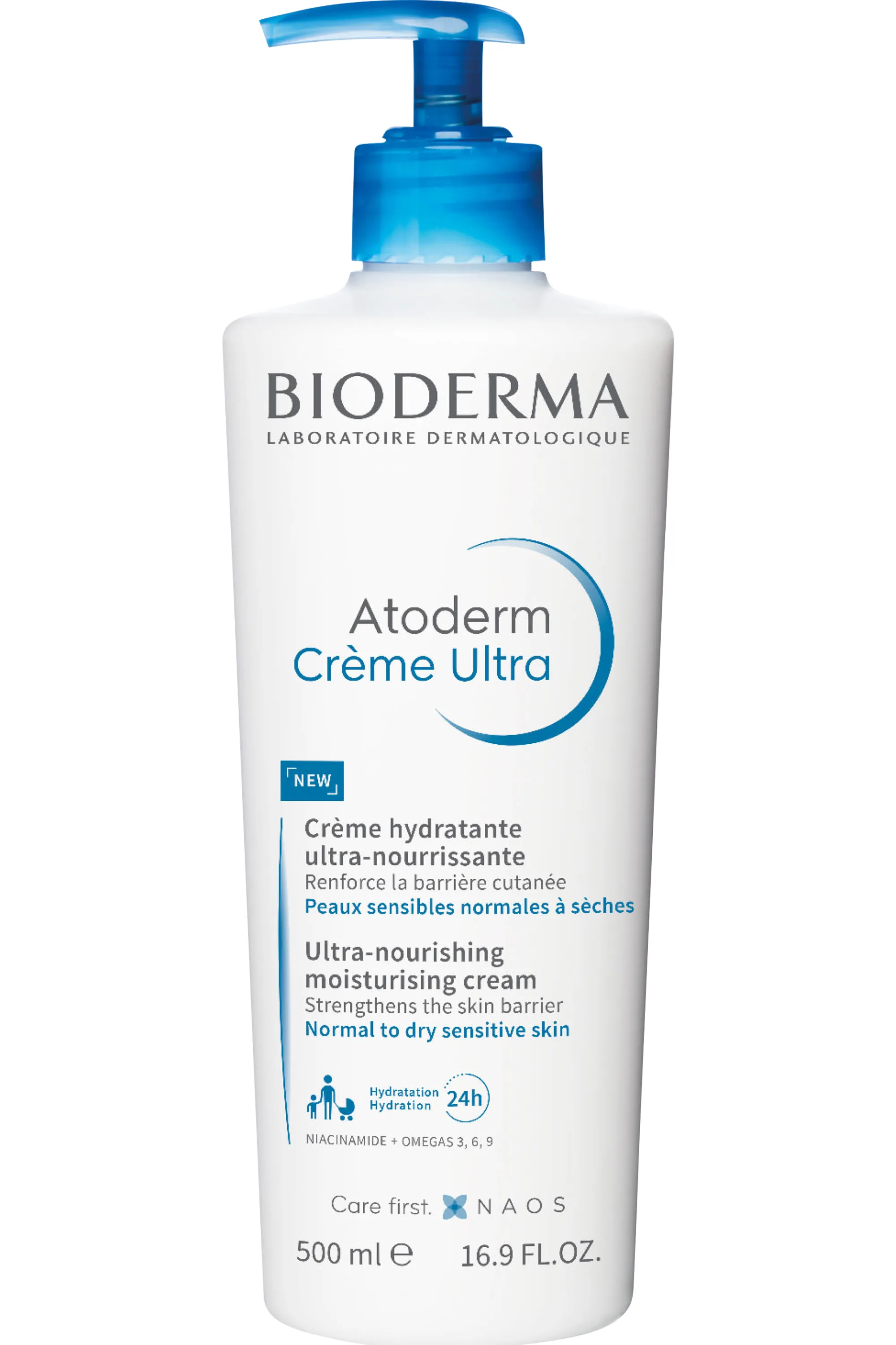 Bioderma Crème corps hydratante sans parfum Atoderm Ultra-200 ml