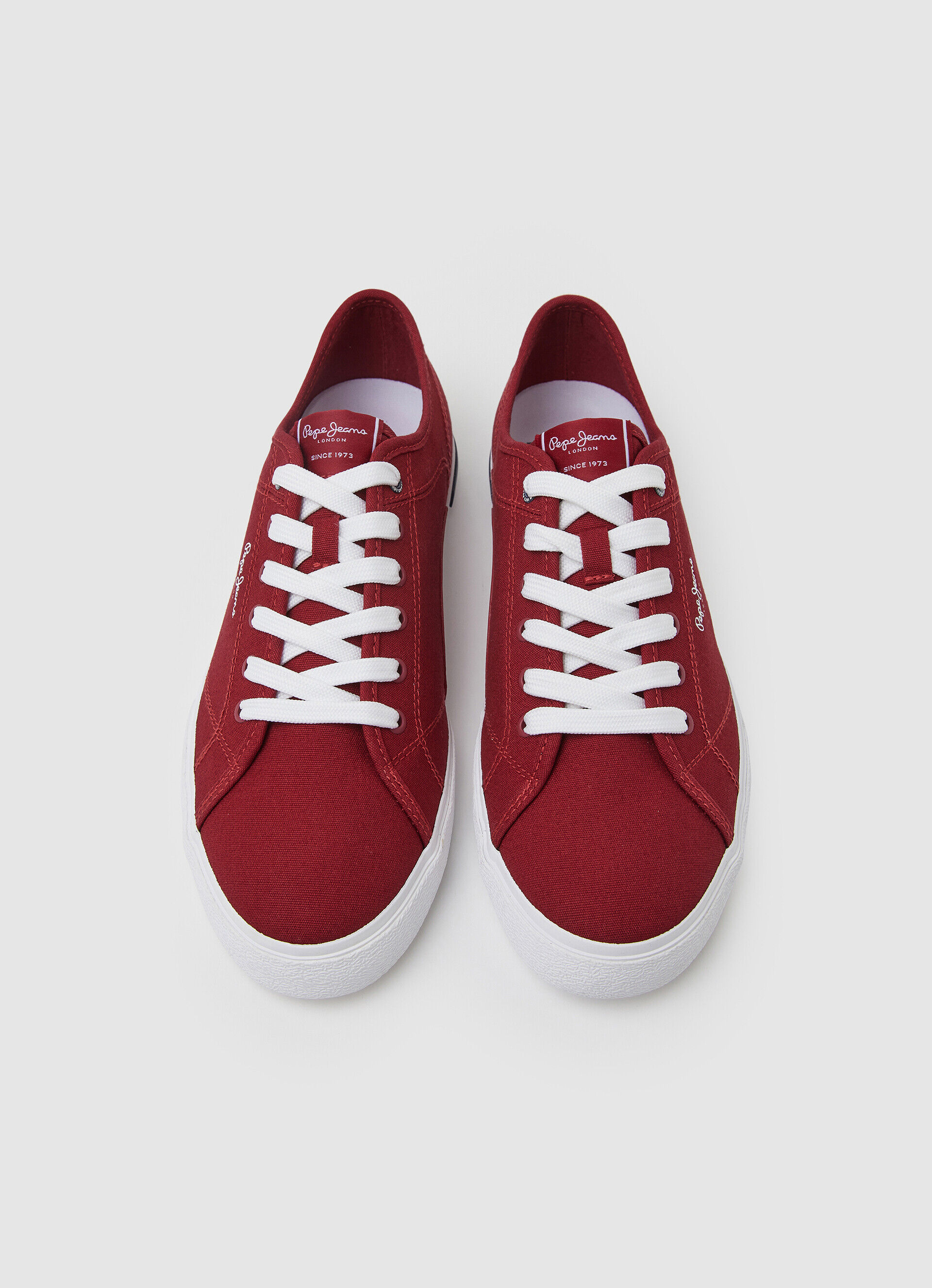 Tênis básico Kenton Road - vermelho escuro