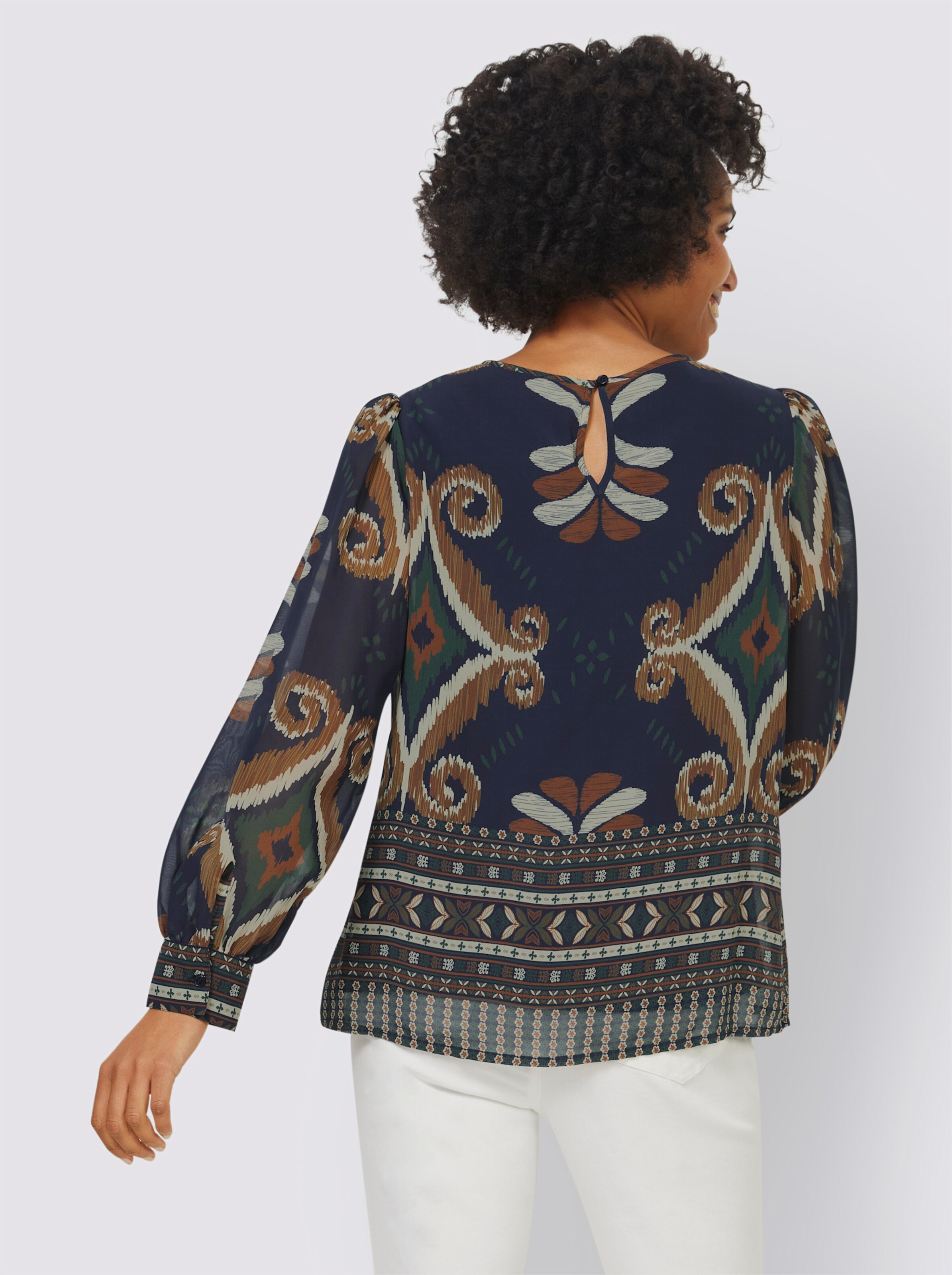 Druckbluse