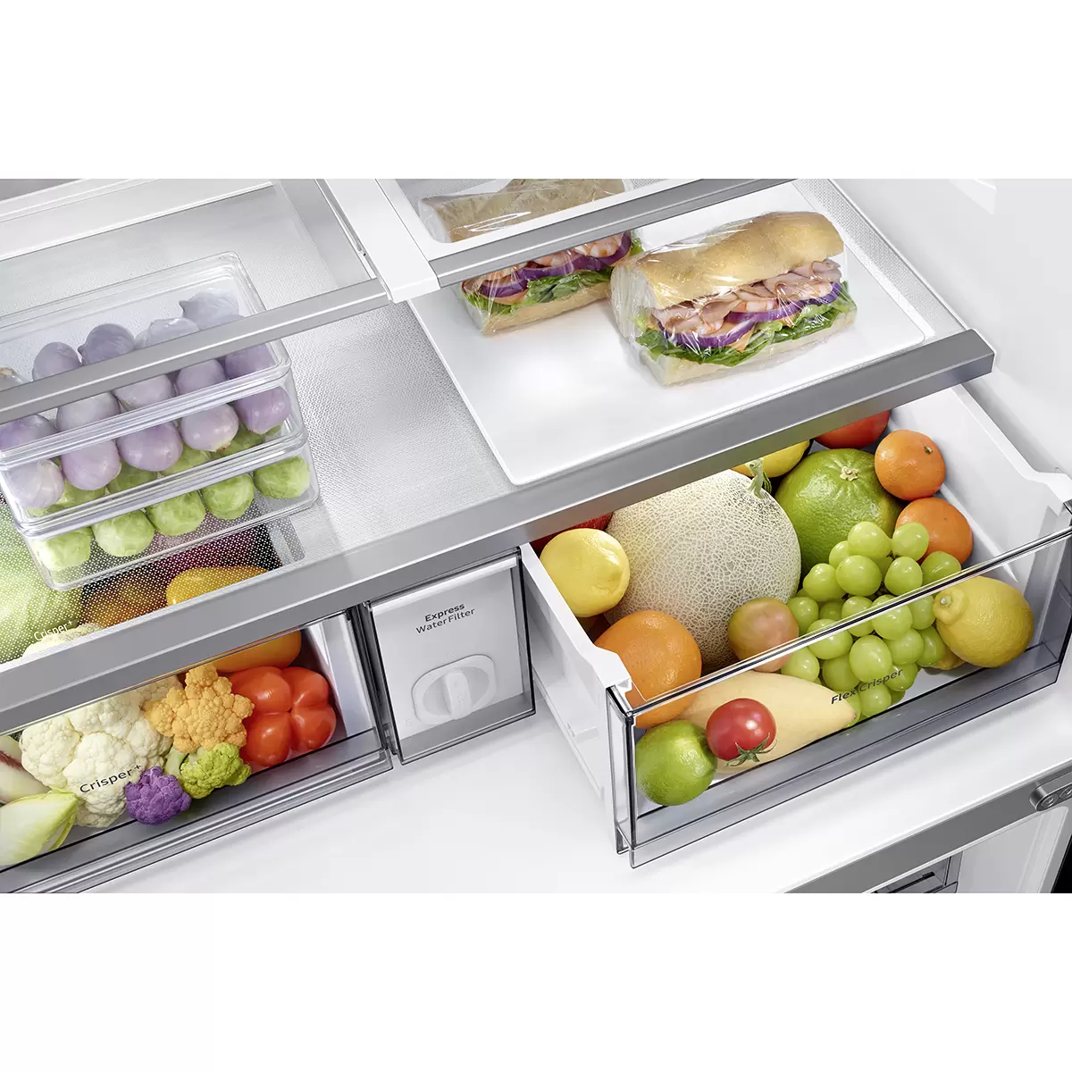 Samsung Food Center RF65A967ESR/WS Silber