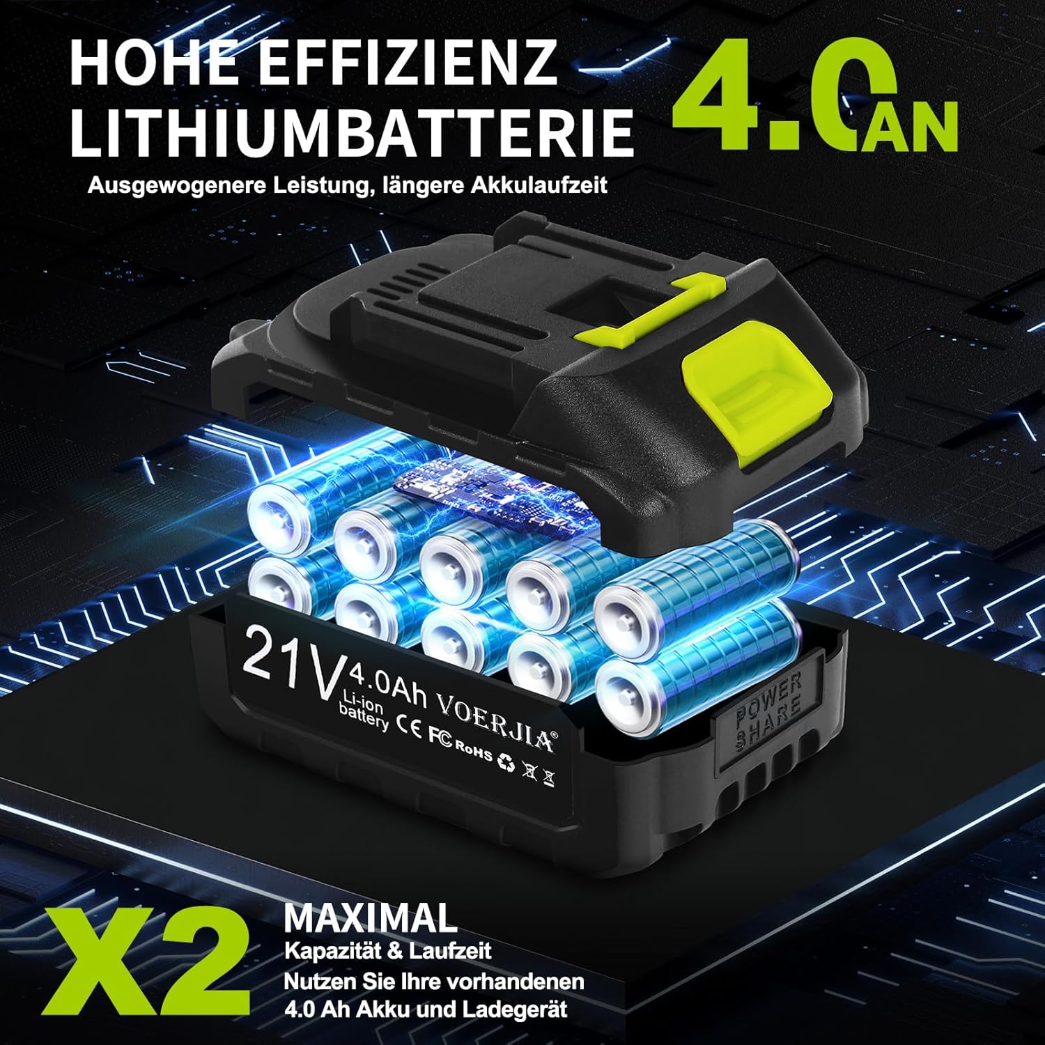 2-in-1 Hochentaster Kettensäge, 6