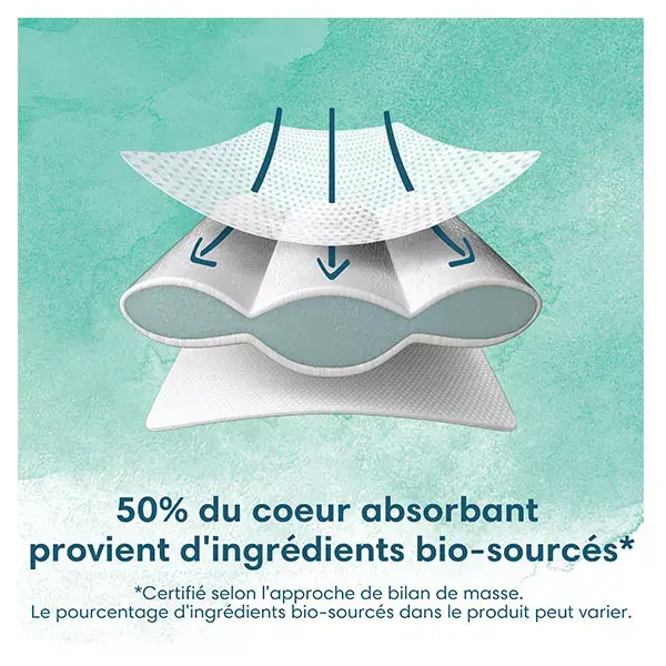 Pacote Maxi de fraldas Pampers Harmonie, tamanho 6 (para bebês com 13 kg ou mais), com embalagem de papel reciclável.