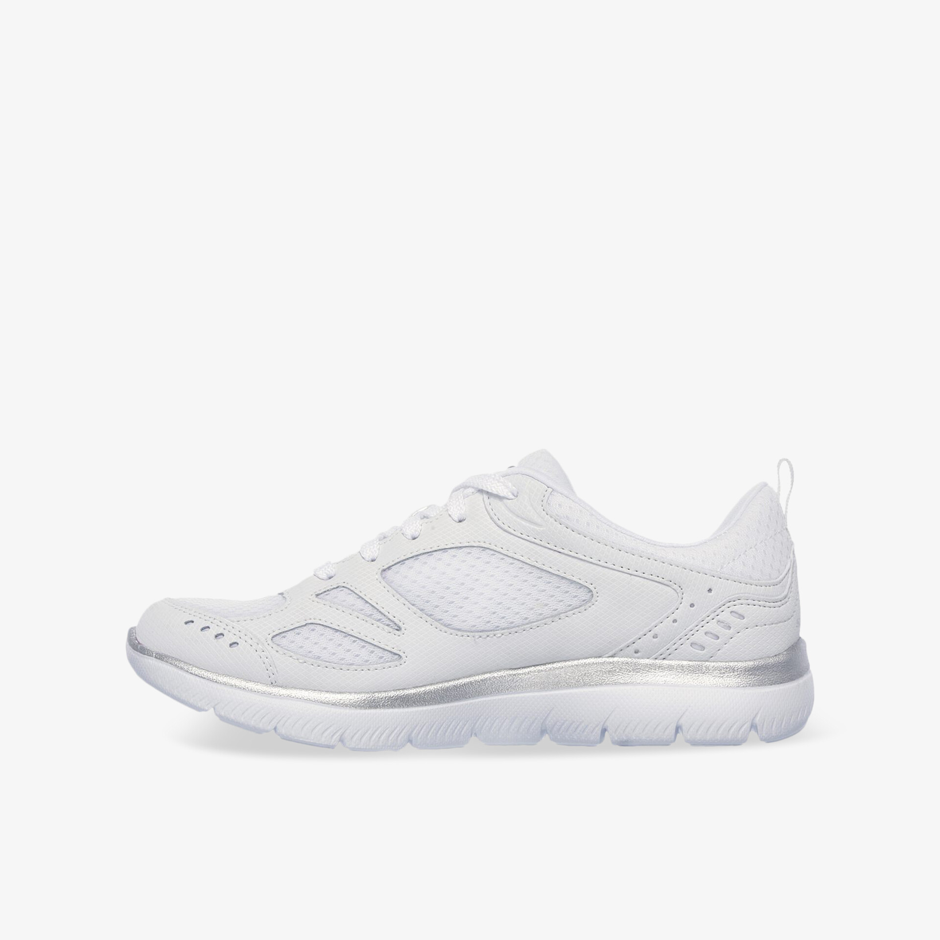 SKECHERS Summits Suited Damen Sneaker Low weiß