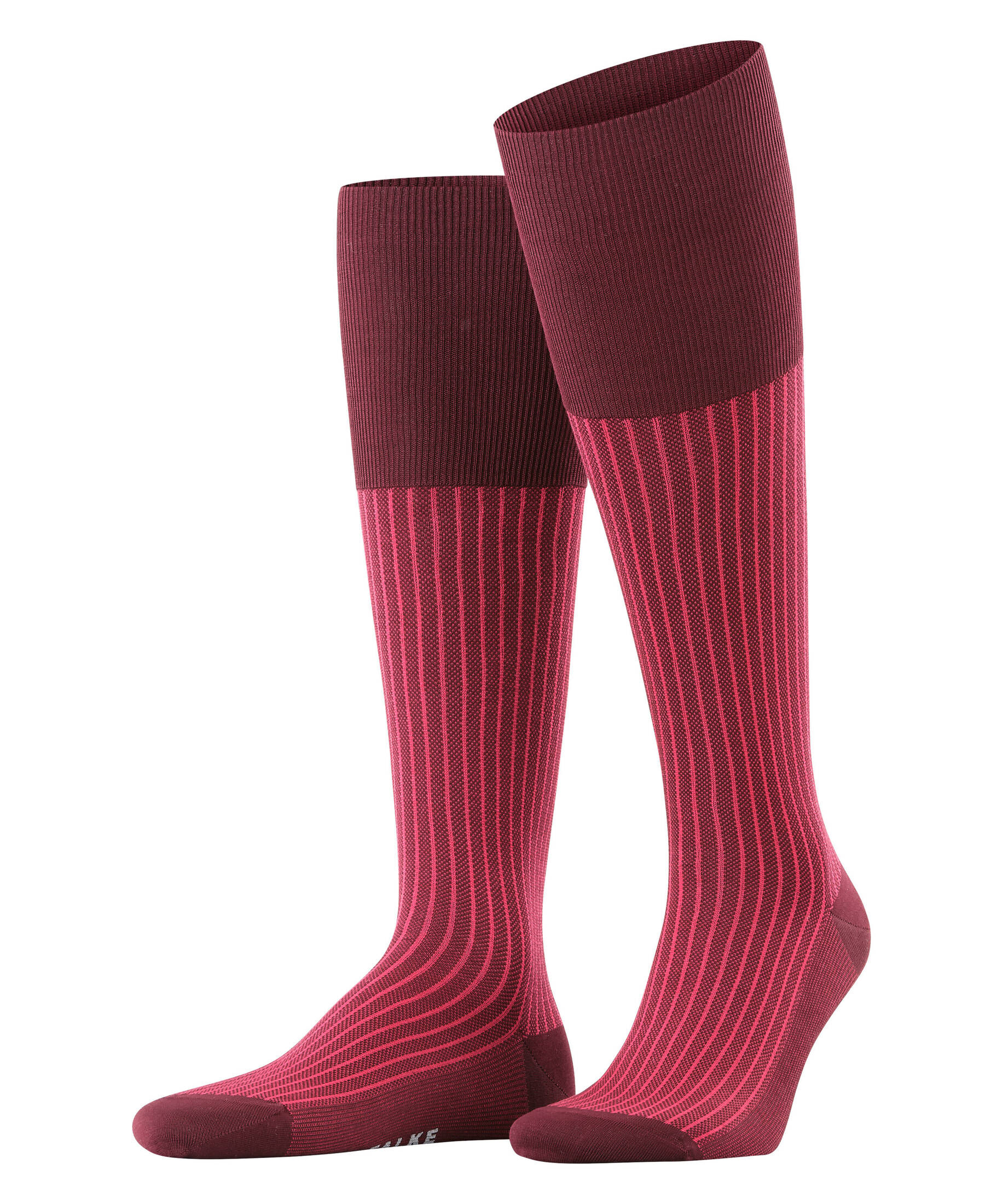 FALKE| Herren Kniestrümpfe Oxford Stripe