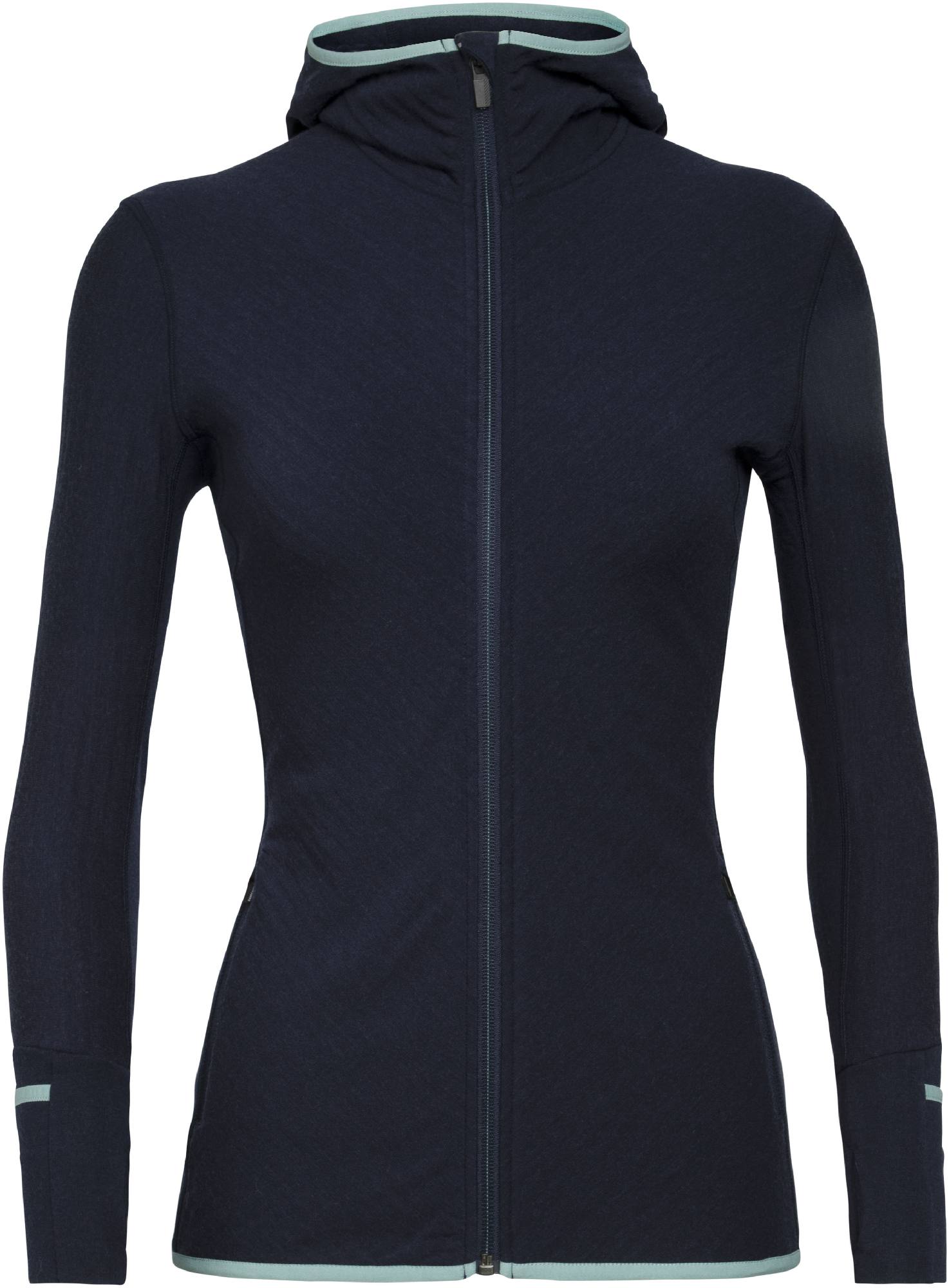 Icebreaker Descender LS Zip Hood W's