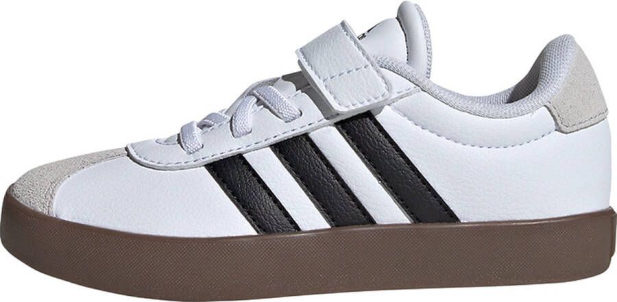 Adidas Sportswear VL Court 3.0 sneakers wit zwart beige Suede 31