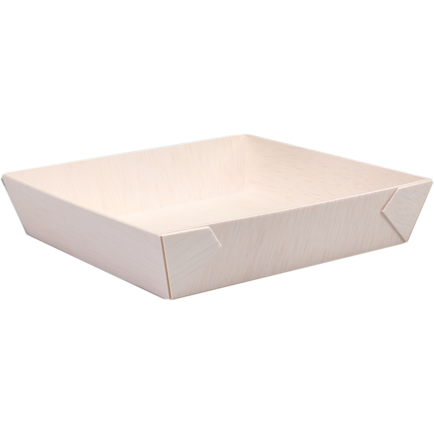 Depa Schaal, hout, vierkant, 170x170x36mm, naturel