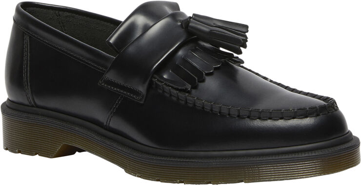 Dr. Martens Adrian Black Polished Smooth Black