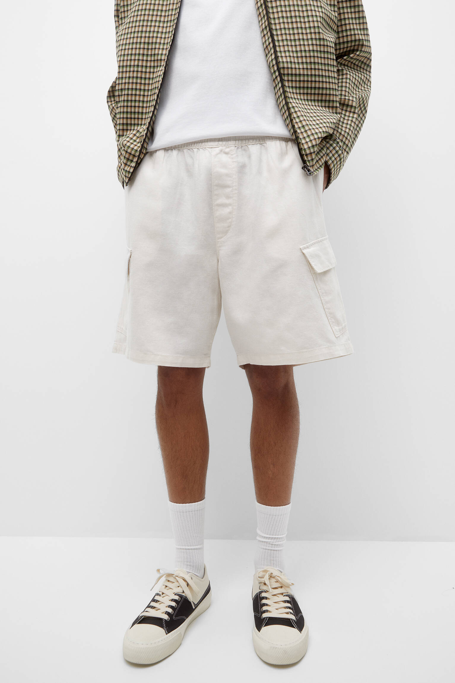 RUSTIC CARGO BERMUDA - Cru