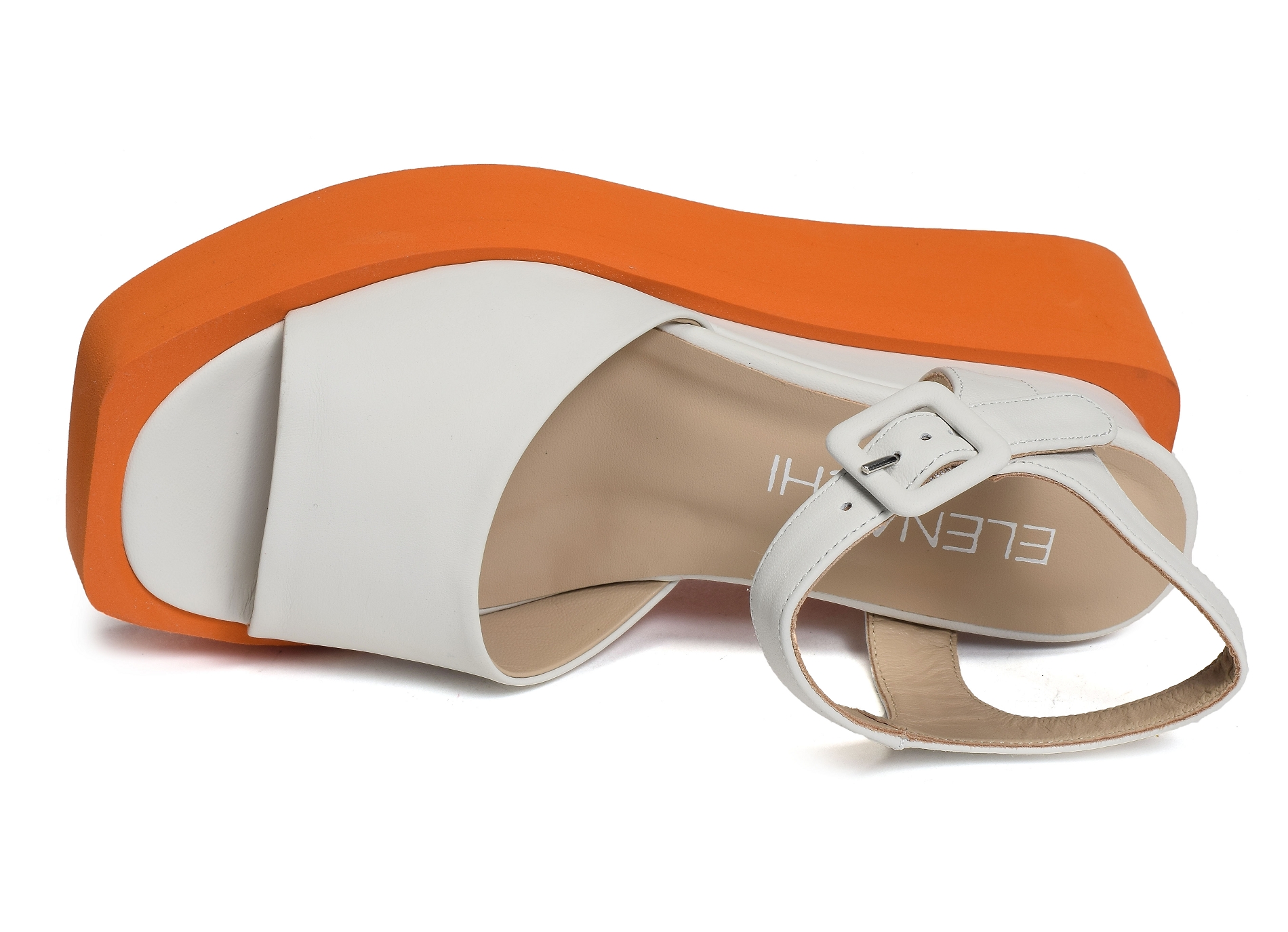E3338 blanc orange