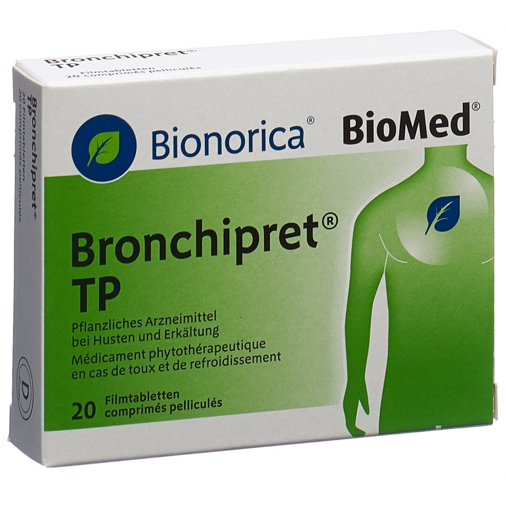 BRONCHIPRET TP<br>20 Stück, Blister, Filmtablette