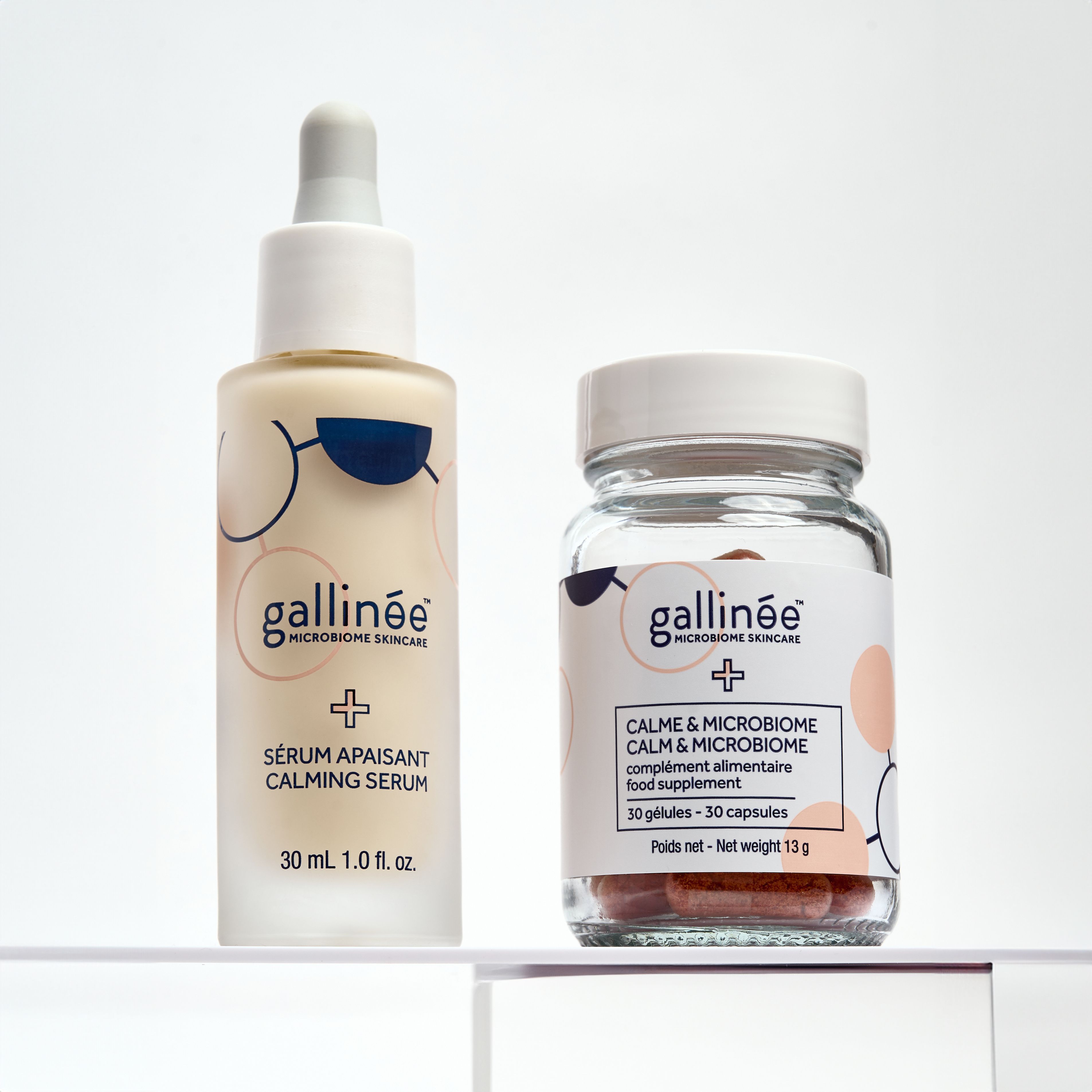 Gallinée Calm & Microbiome - Ein Supplement für ein ganzheitliches Wohlbefinden für Geist und Haut