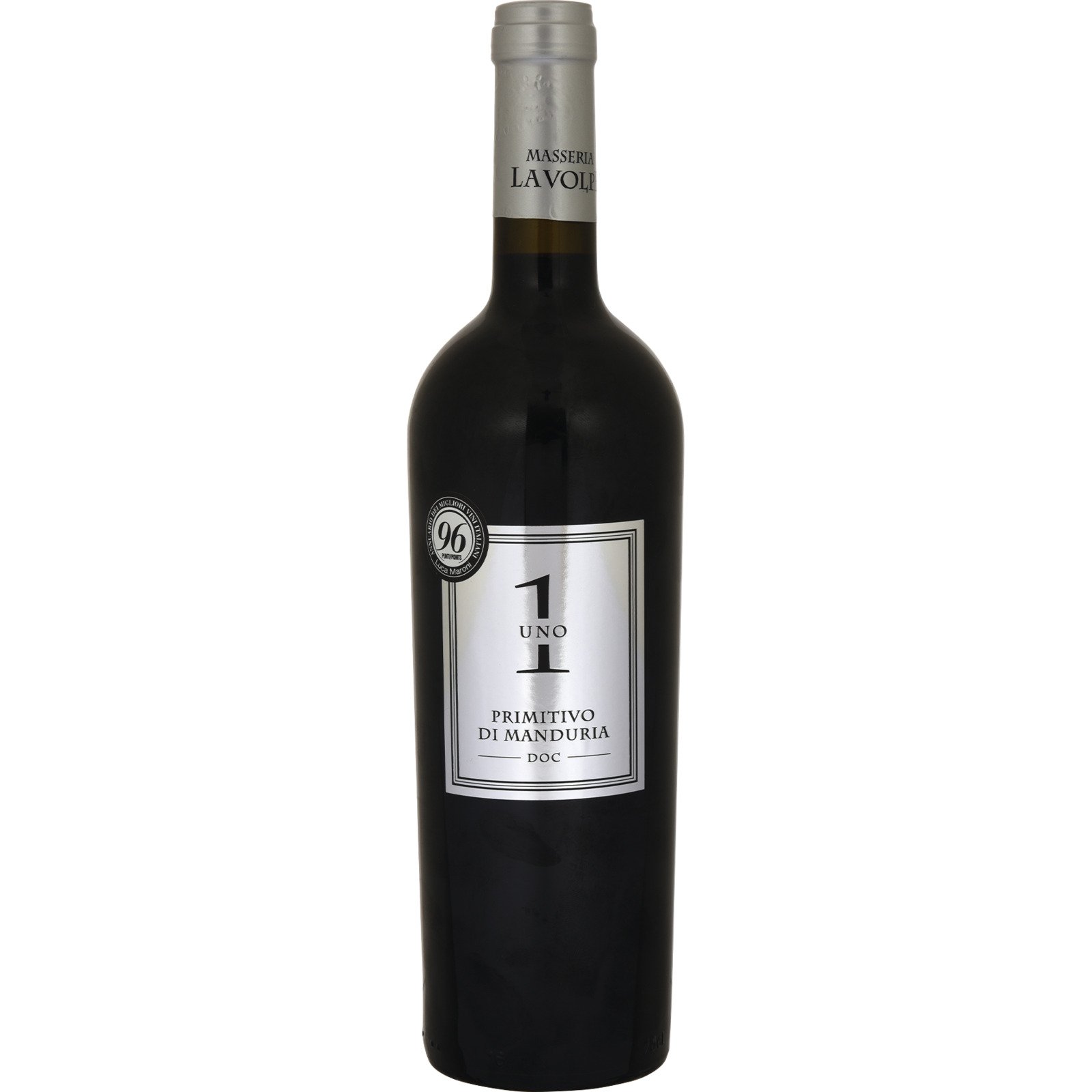Uno Primitivo di Manduria DOC Silver 75 cl