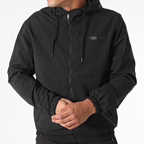 Ensemble Veste Capuche et Pantalon Cargo Noir