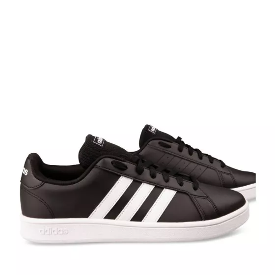 Baskets NOIRES ADIDAS Grand Court Base