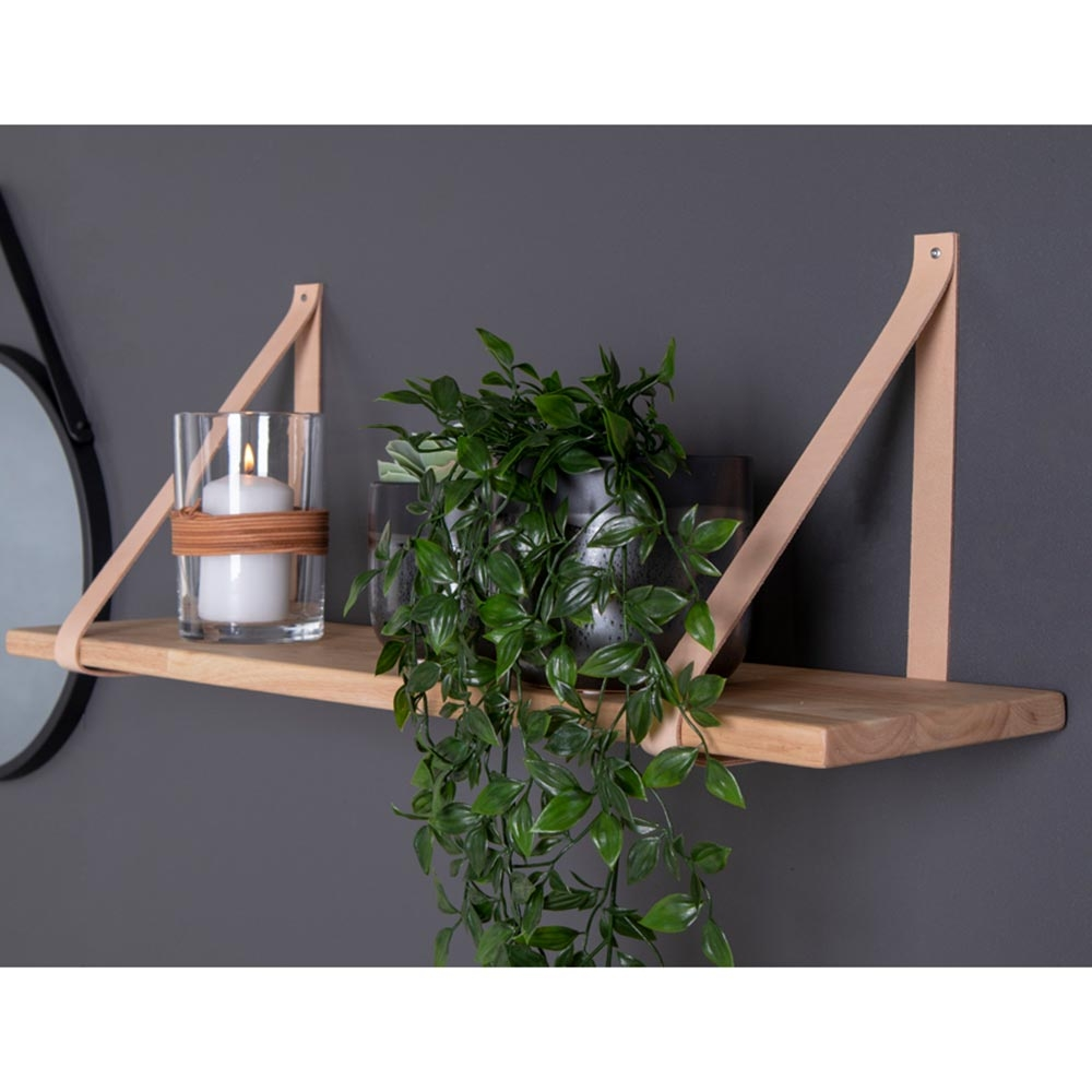 Wandplank Thomas Naturel: B80 x D20