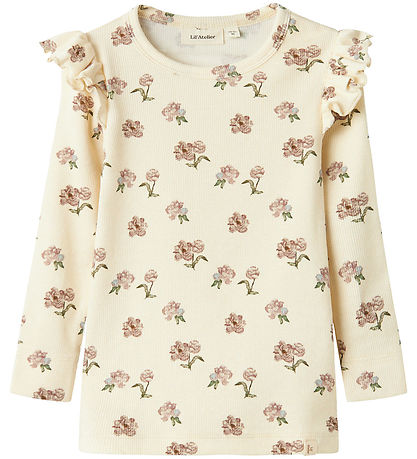 Lil' Atelier Body L/æ - NmfGavo Eko - Rib - Turteltaube/Peony