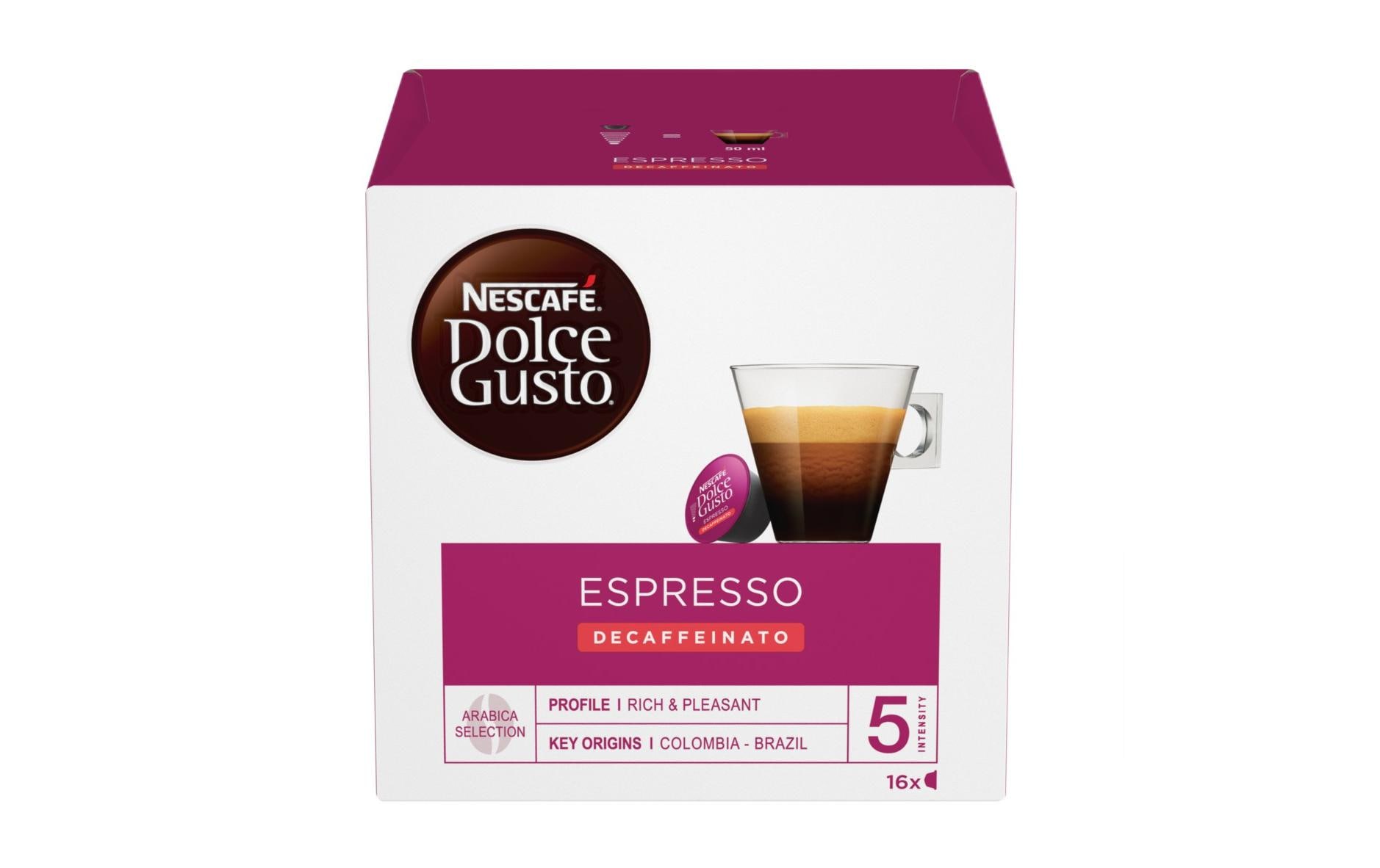 Kaffeekapseln Dolce Gusto Espresso Decaf Red 16 StückKaffeekapseln für Dolce Gusto Maschinen