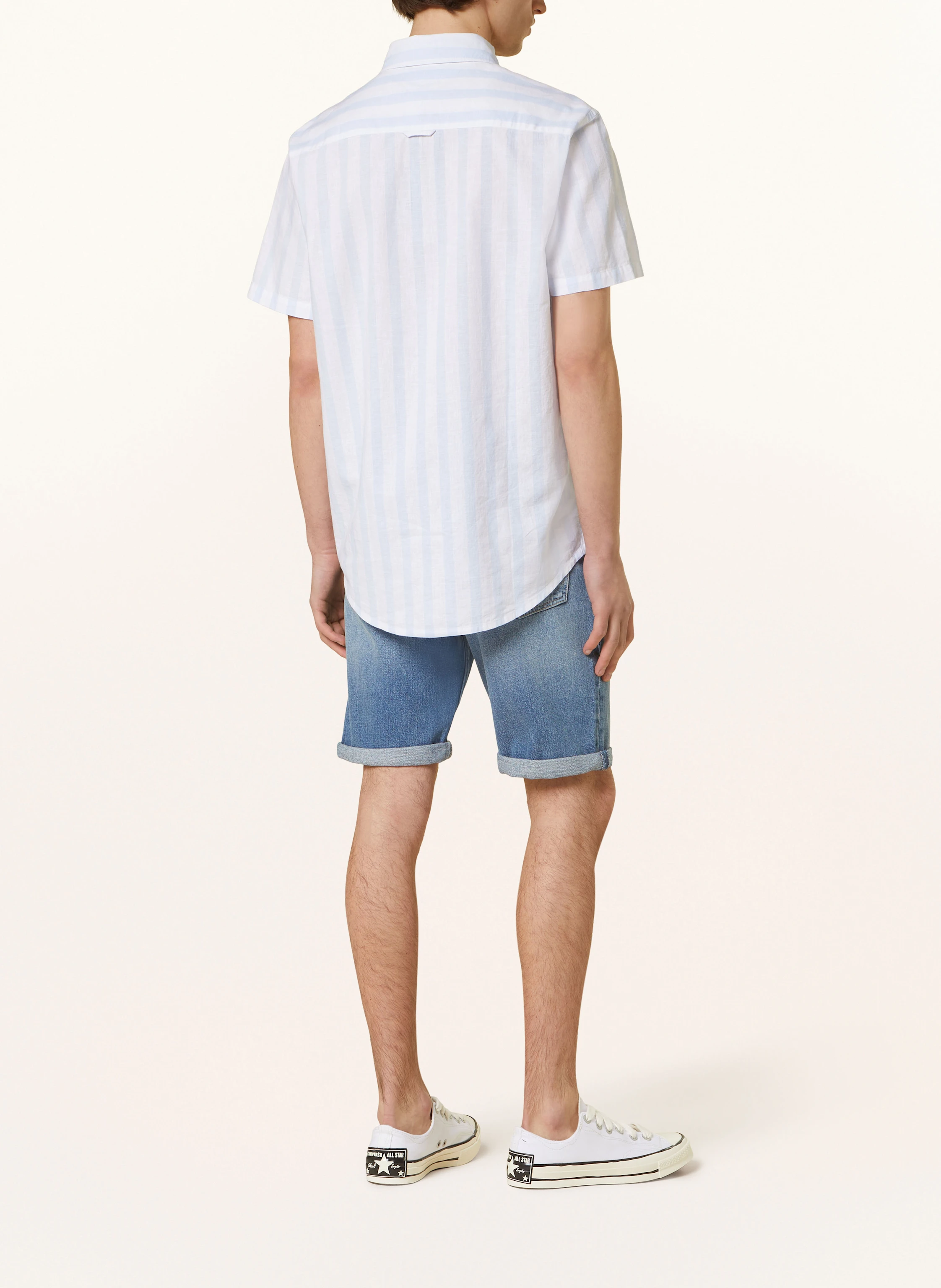 TOMMY JEANS Kurzarm-Hemd Regular Fit