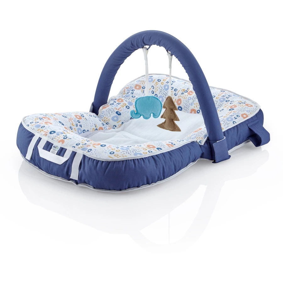 babyJem Babynest klappbar blau