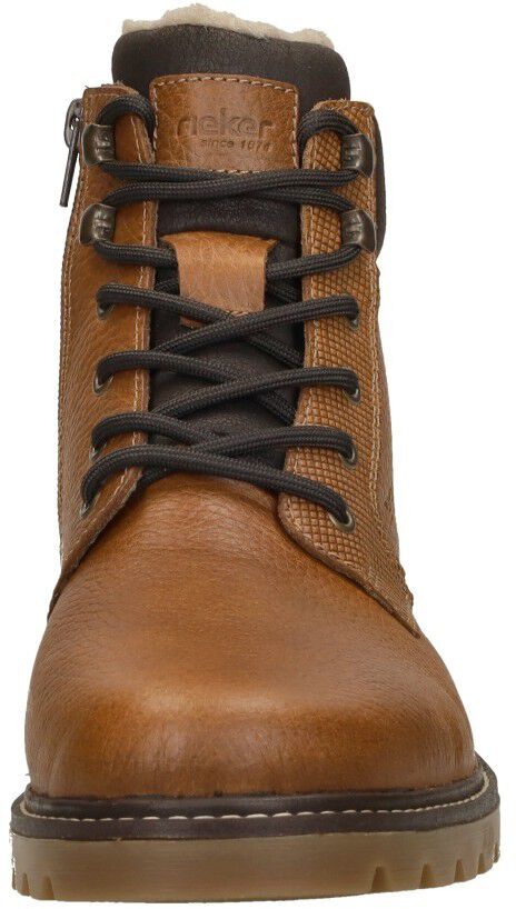 Rieker Veterschoenen Hoog cognac