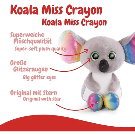 NICI Glubschis: Das Original – Glubschis Koala Miss Crayon 45cm