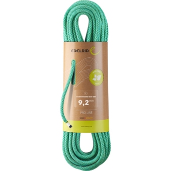 Edelrid Hummingbird Eco Dry 9,2 mm Seil Icemint-citrus