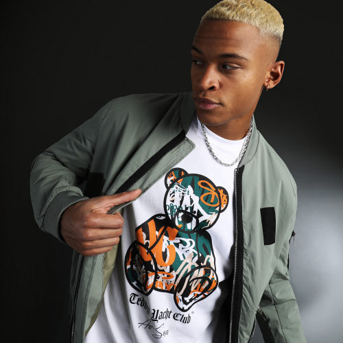 Veste Bomber Vert Clair