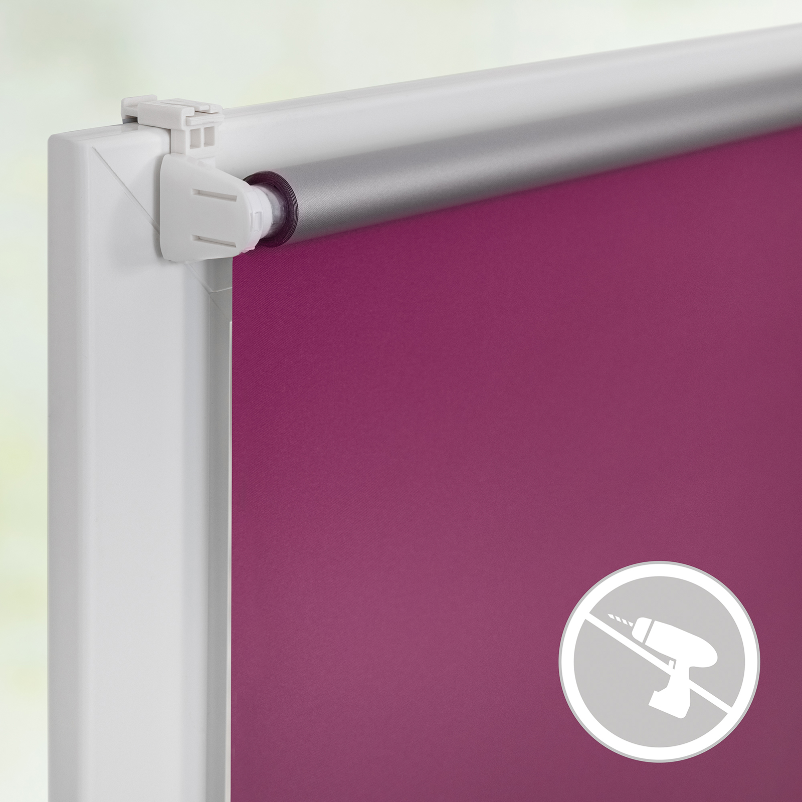 LICHTBLICK Thermo-Rollo - fuchsia - 40x150 cm