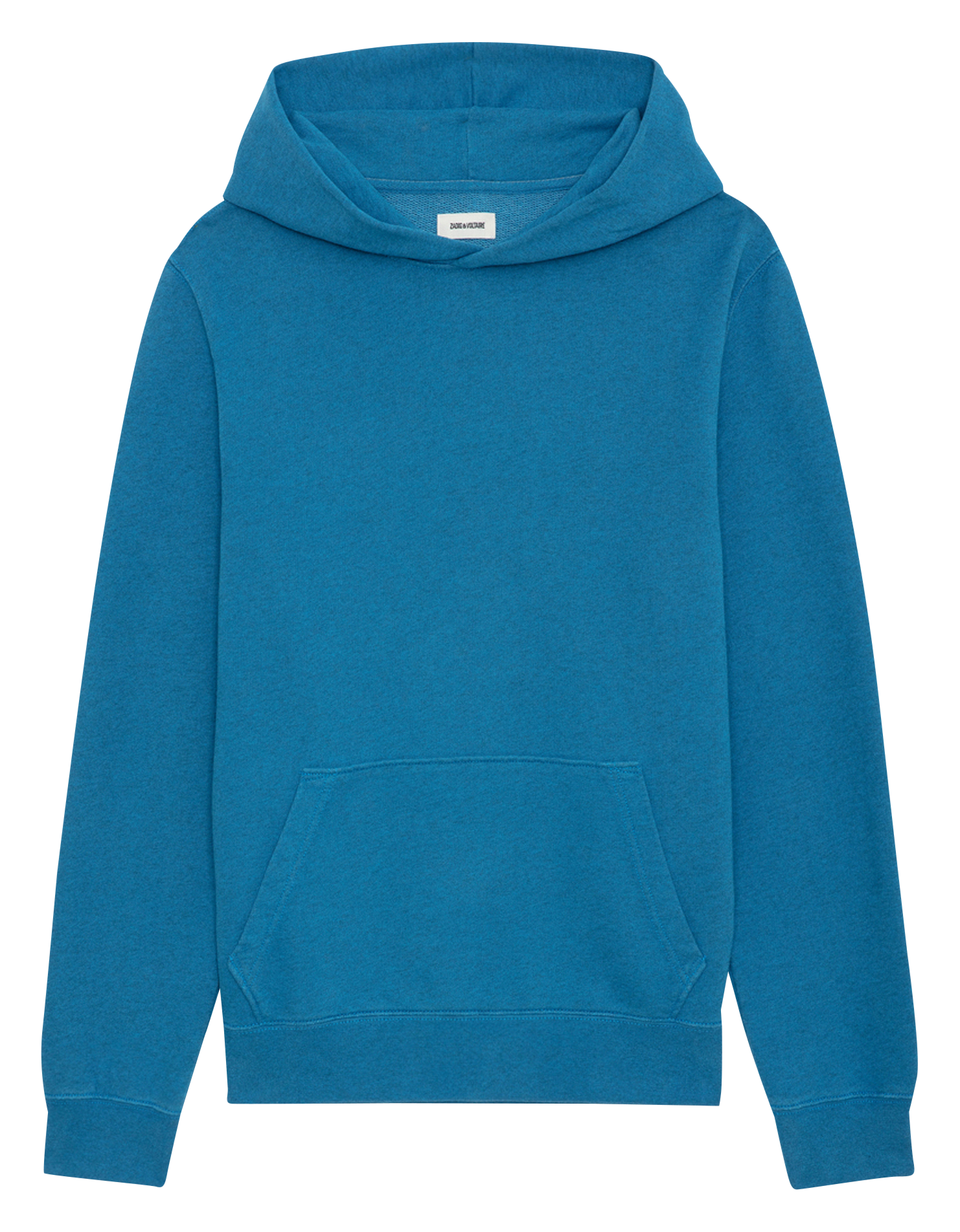 SANCHI - Sweatshirt oversize à capuche en coton mélangé | Bleu