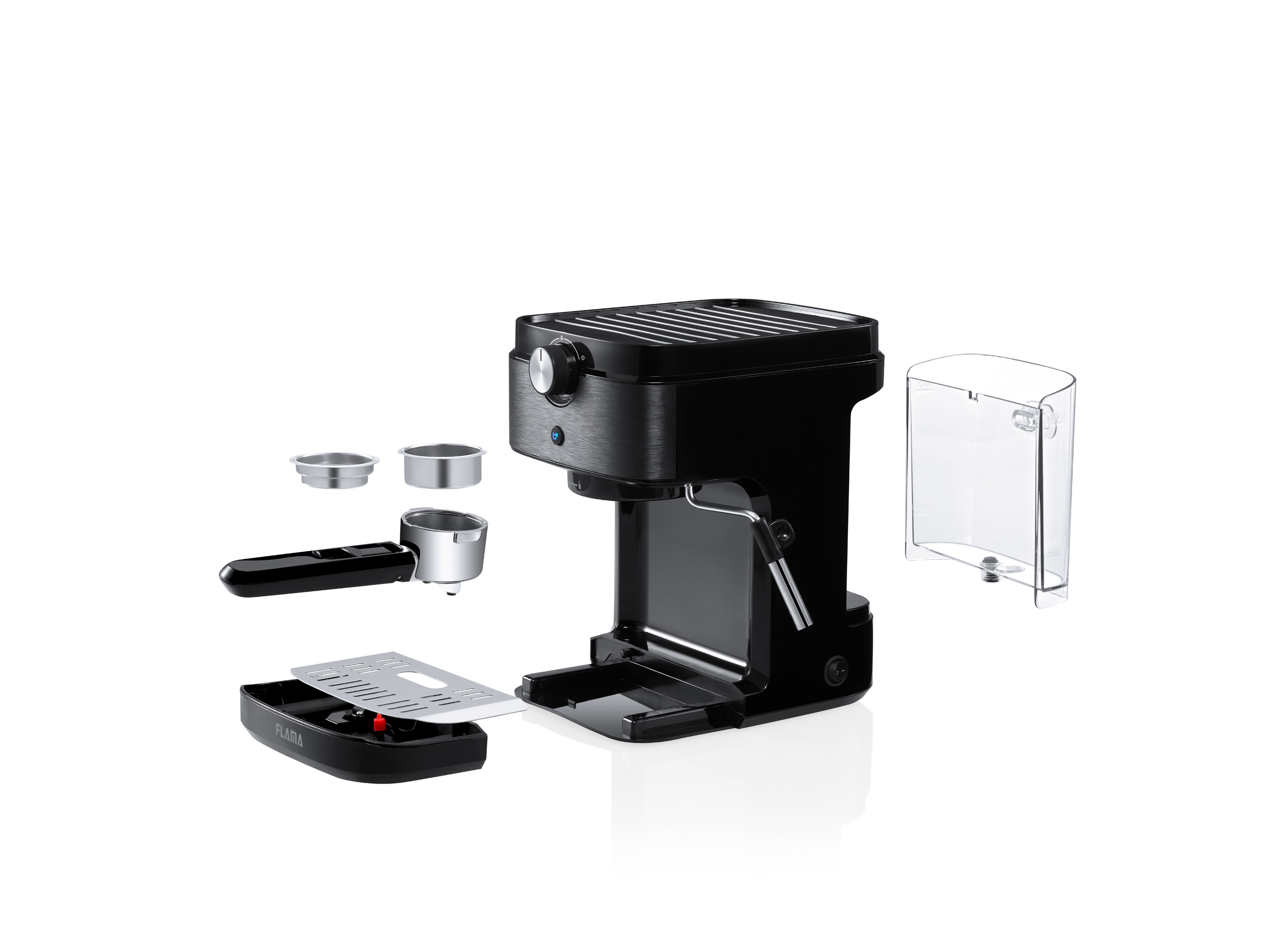 MAQUINA CAFE EXPRESSO MANUAL FLAMA 1221FL PRETO