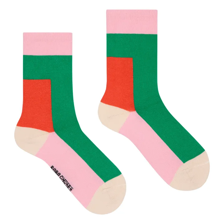 Bobo Choses Exclusivité Bobo Choses x Smallable - Chaussettes Color Block | Vert