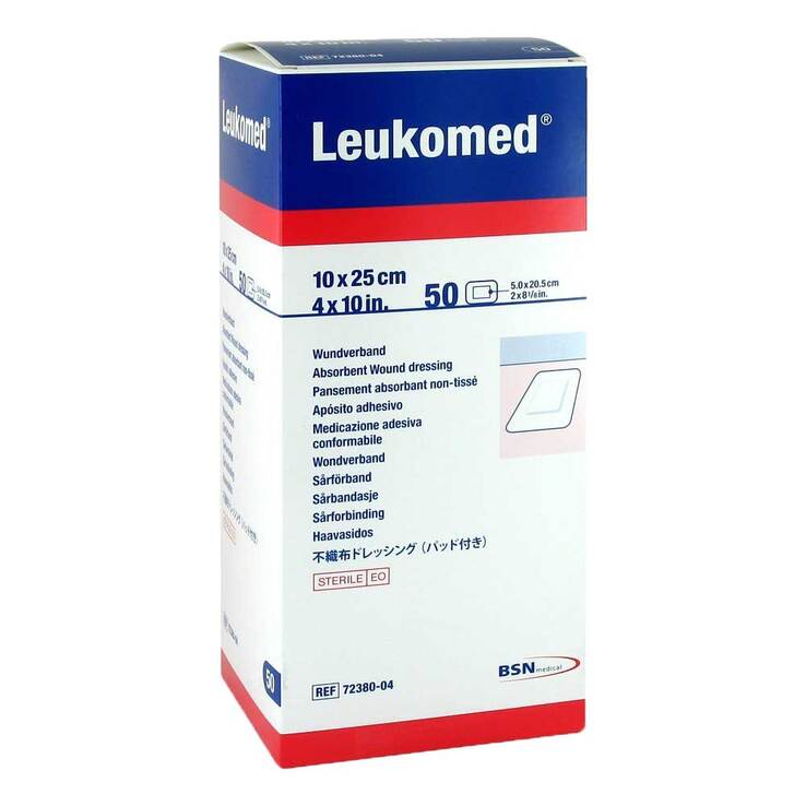 Leukomed® steriler Wundverband 25 cm x 10 cm, 50 St