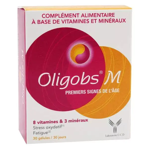Oligobs M Primeiros Sinais de Envelhecimento 30 cápsulas