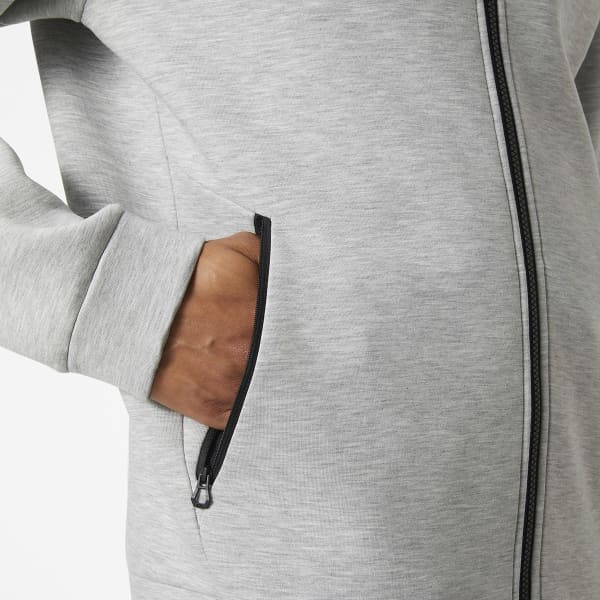 Sweatshirt HELLY HANSEN HP OCEAN FZ JACKET 2.0 GREY MELANGE