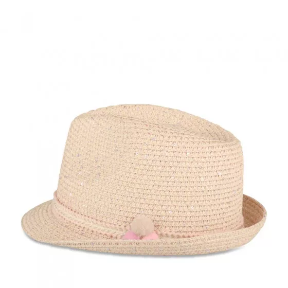 Chapeau BEIGE LOVELY SKULL