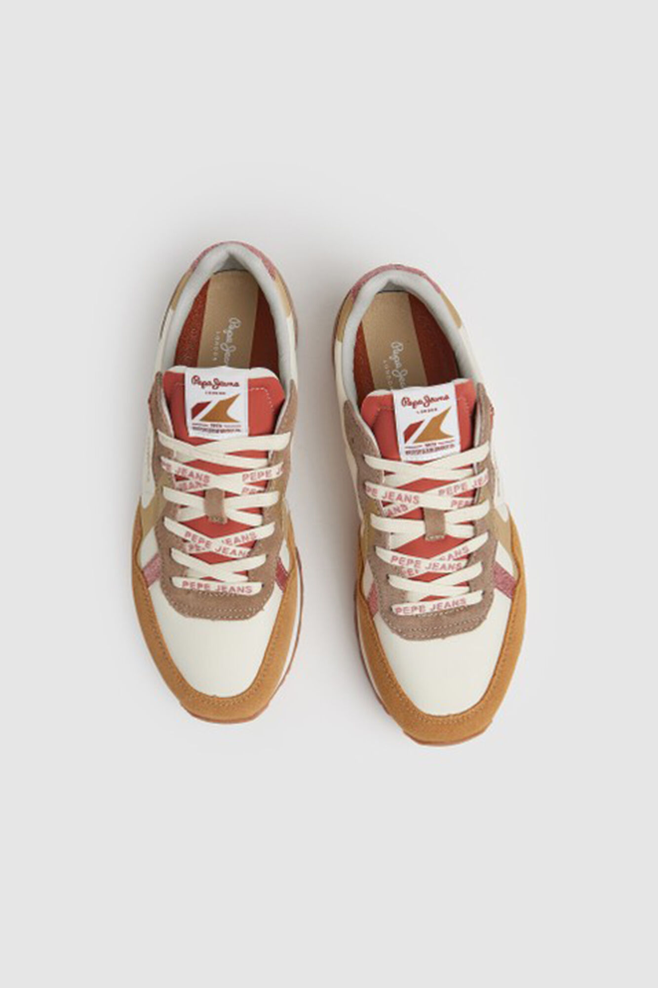 Tênis de corrida Brit Print Lux | Pepe Jeans