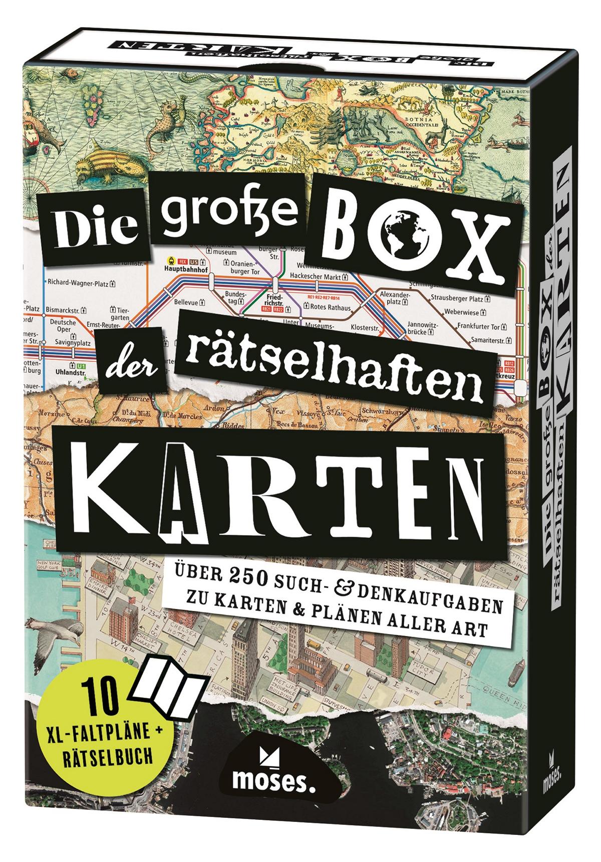 moses. Spielware Die grosse Box der raetselhaften Karten