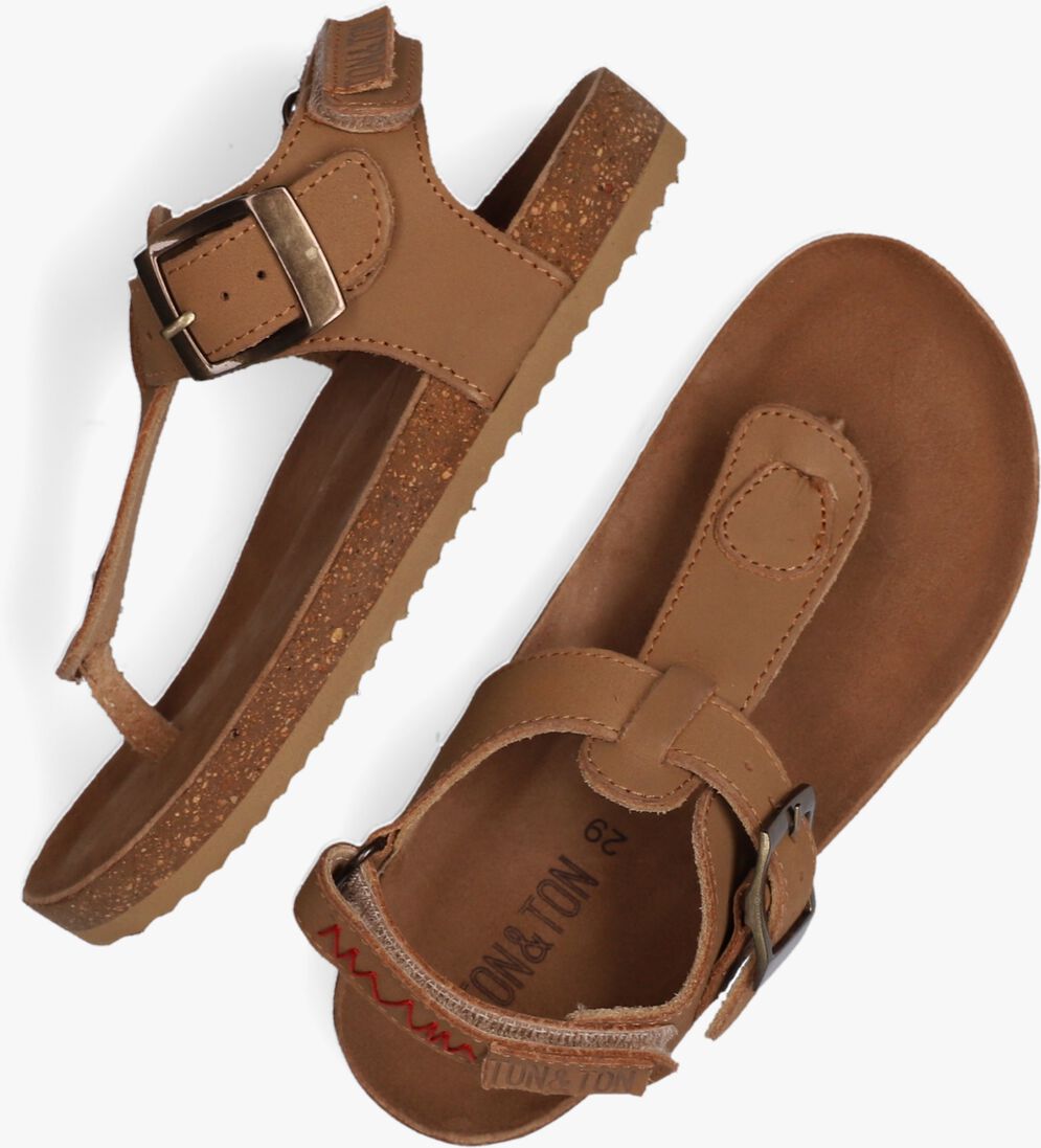 TON & TON bruine ton & ton sandalen pl_om001