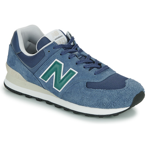 New Balance - 574 - Bleu / Vert