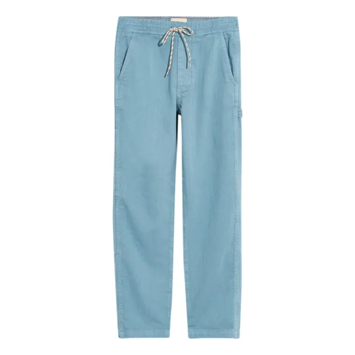 Bellerose Pantalon Droit Painter | Bleu gris