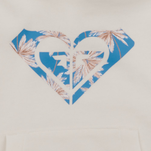 Roxy - HAPPINESS FOREVER HOODIE A - Blanc / Bleu