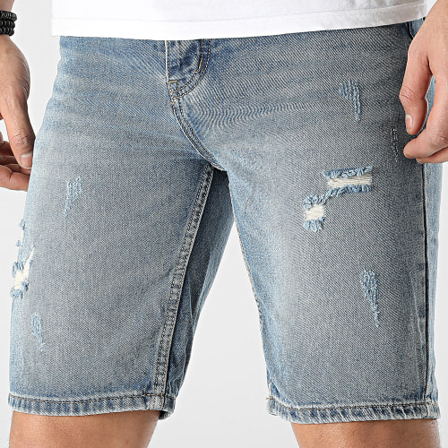 Short Jean Bleu Wash