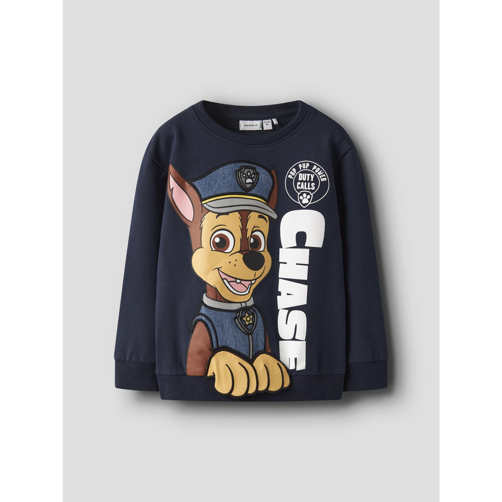 Køb Name It Navy Blazer Nmmneel Paw Nreg Sweat Bru Cplg